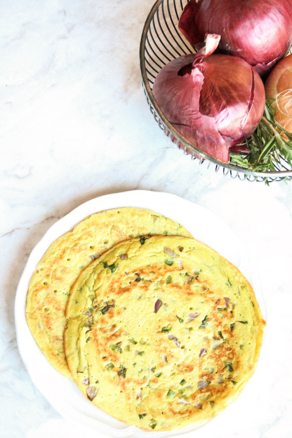 Onion &amp; Chili GF Flatbread
